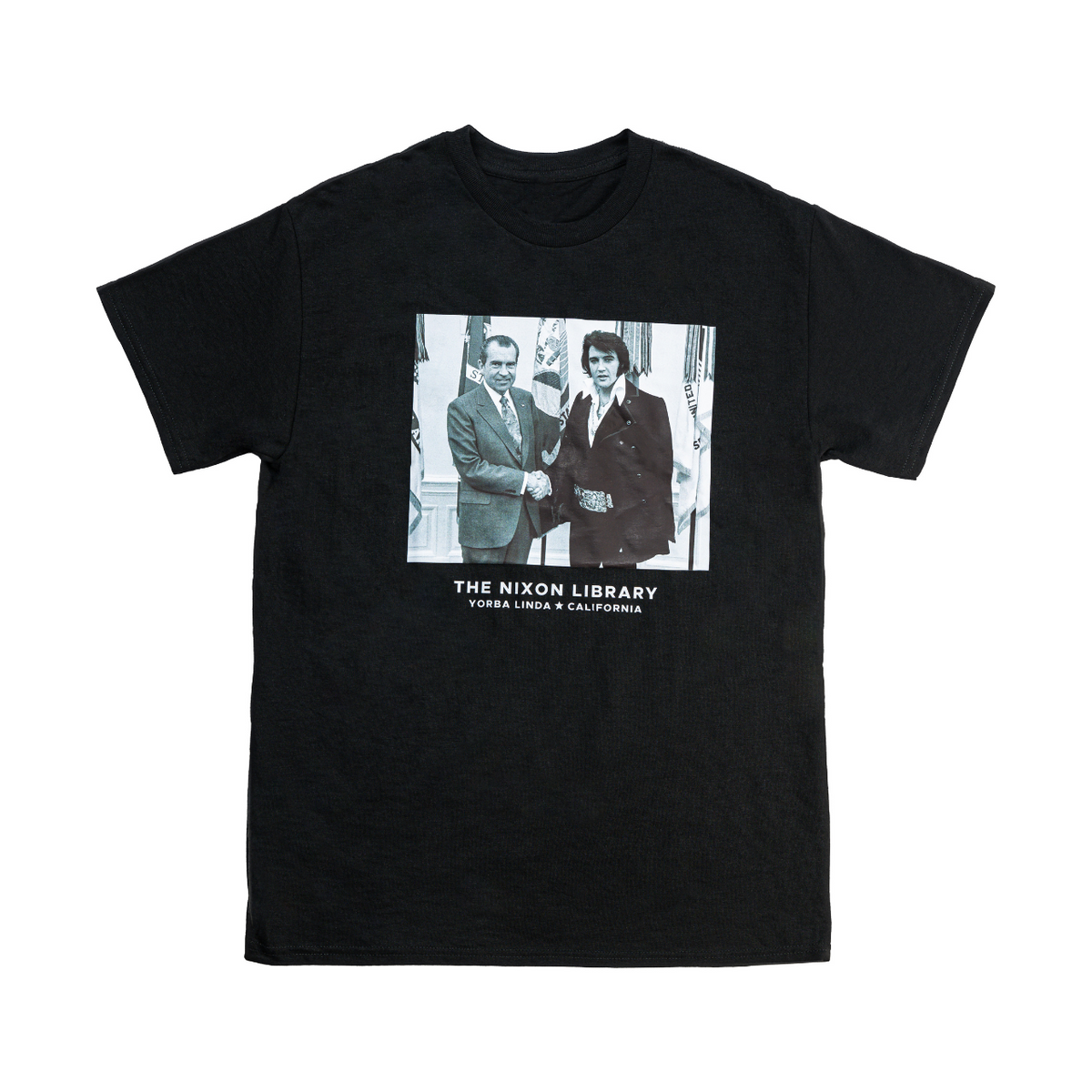 Nixon & Elvis Shirt – Nixon Library Museum Store
