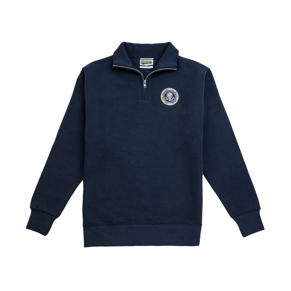 Presidential Seal Quarter-Zip - Nixon Library Gift Shop – Nixon