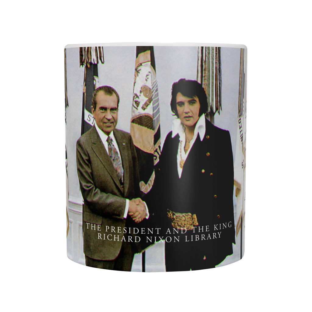 Nixon & Elvis Mug
