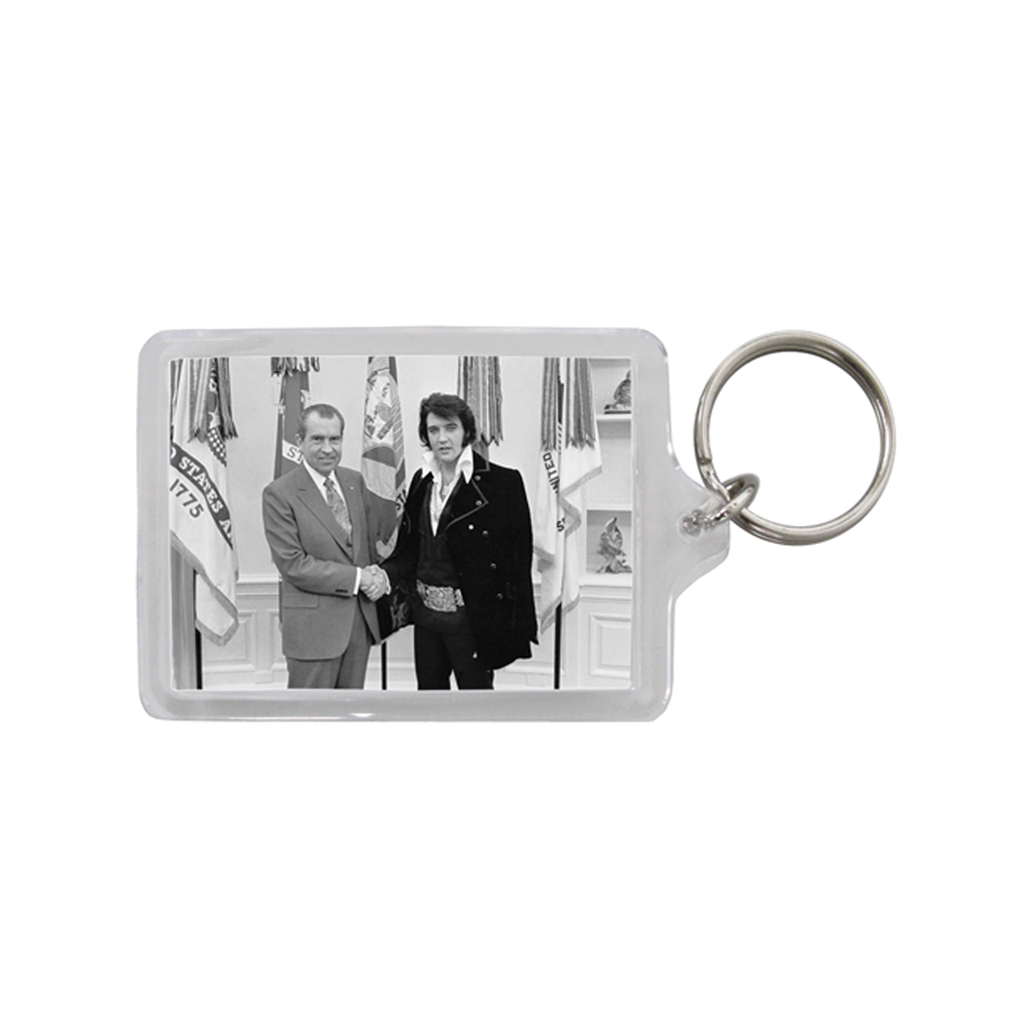 Nixon & Elvis Keychain