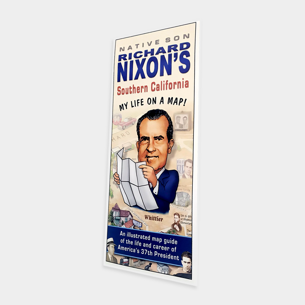 Richard Nixon's Life on a Map
