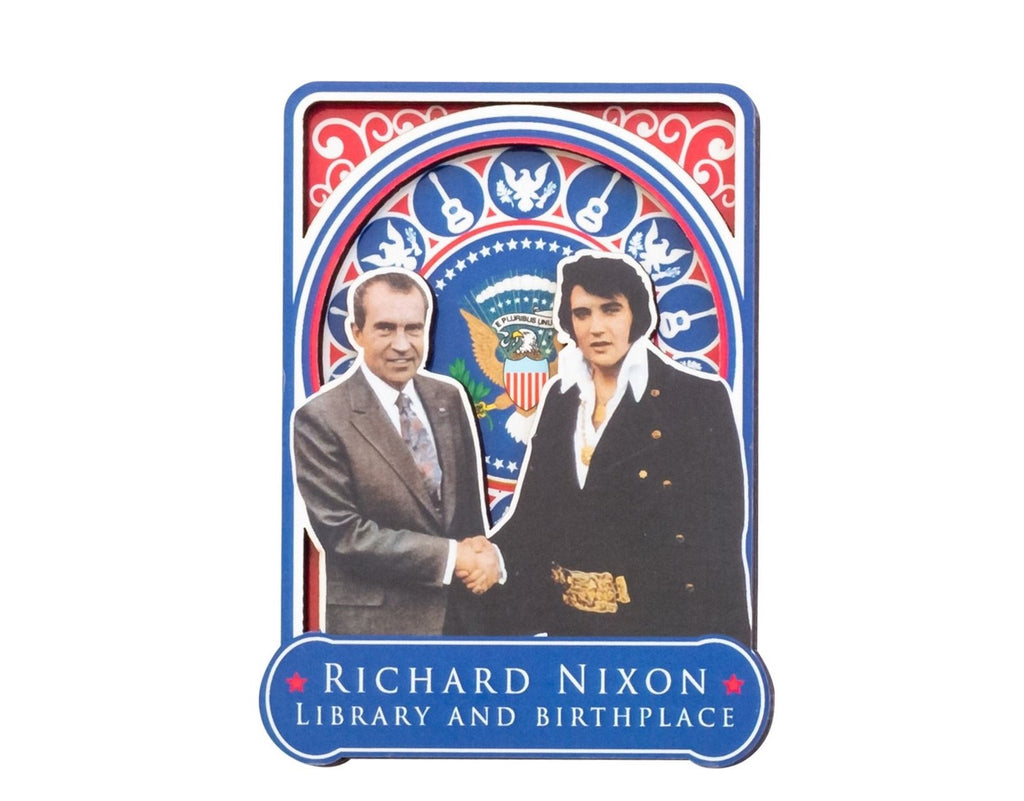 Nixon & Elvis Magnet