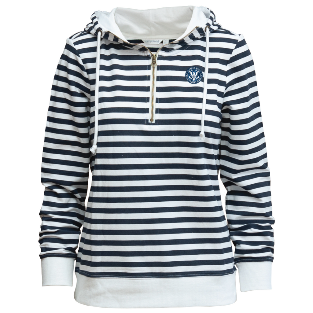 Library Striped Hoodie